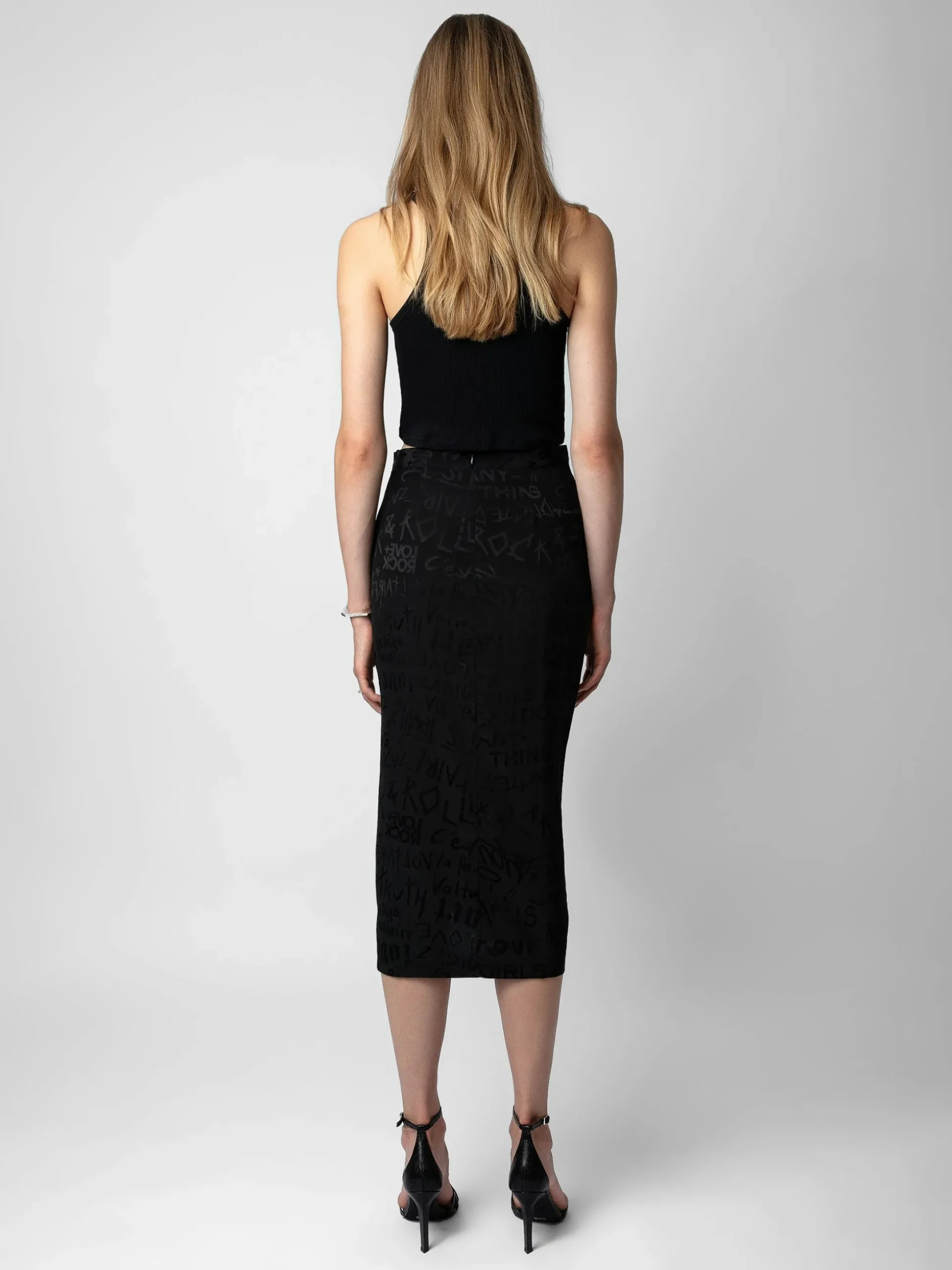 jamelia_jacquard_skirt_1.webp Zadig&Voltaire Jamelia Jacquard Skirt Black Shop