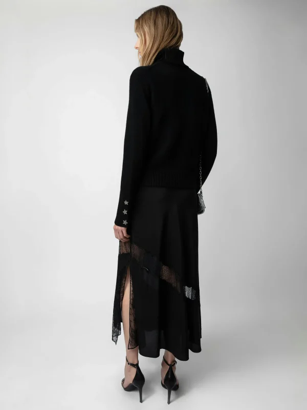 Zadig&Voltaire Jaylal Silk Skirt Black Store