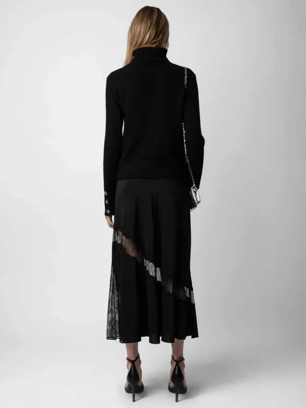Zadig&Voltaire Jaylal Silk Skirt Black Store