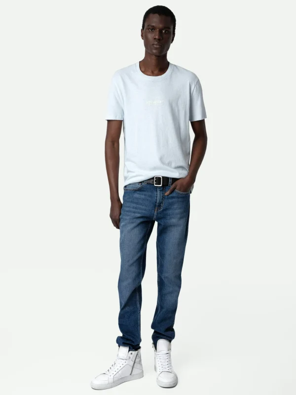 Zadig&Voltaire Jetty T-shirt Ciel Best Sale