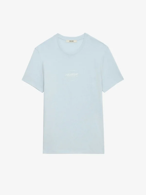 Zadig&Voltaire Jetty T-shirt Ciel Best Sale