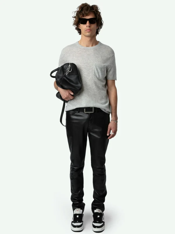 Zadig&Voltaire Jimmy Cashmere Sweater Gris chine clair Clearance