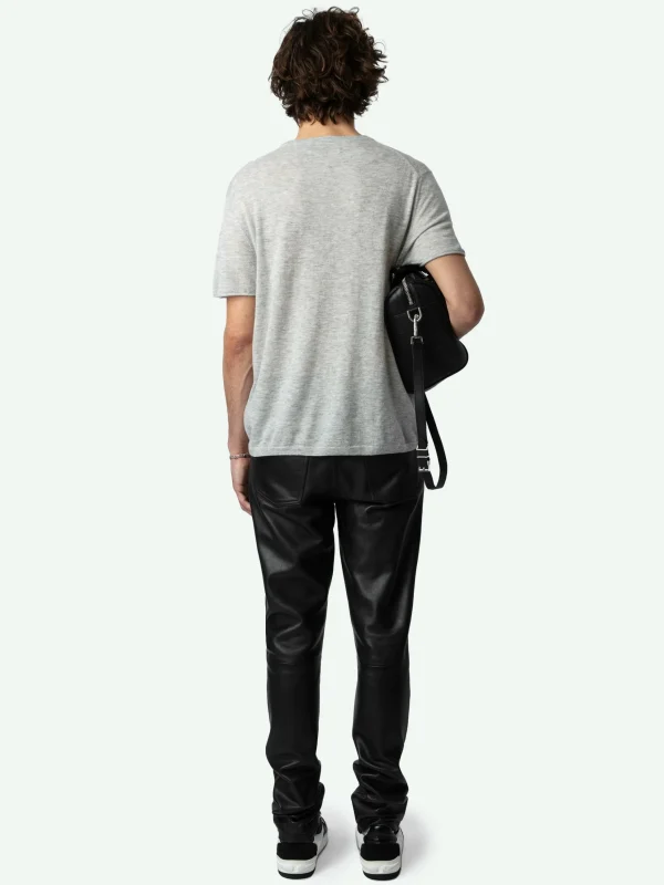 Zadig&Voltaire Jimmy Cashmere Sweater Gris chine clair Clearance