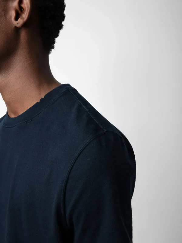 Zadig&Voltaire Jimmy T-Shirt Encre Cheap
