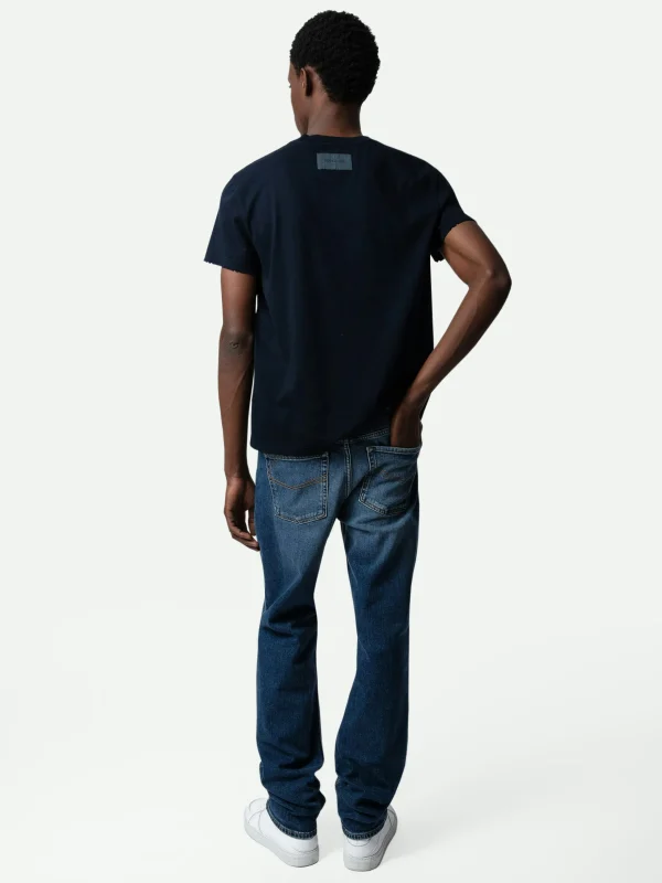 Zadig&Voltaire Jimmy T-Shirt Encre Cheap