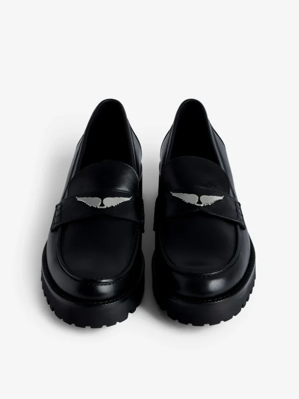 Zadig&Voltaire Joecassin Loafers Black Cheap
