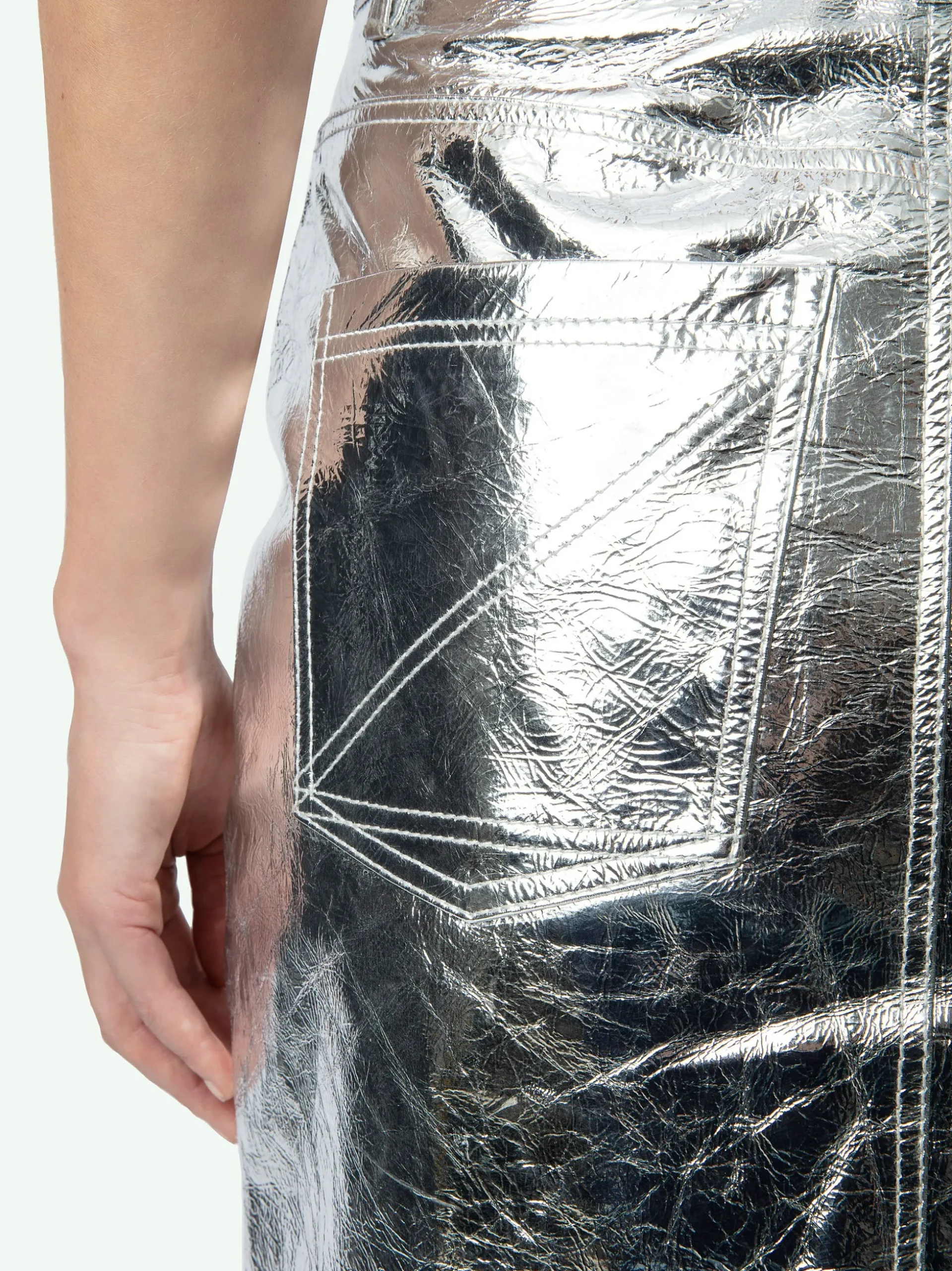 john_leather_skirt_4.webp Zadig&Voltaire John Leather Skirt Silver Flash Sale