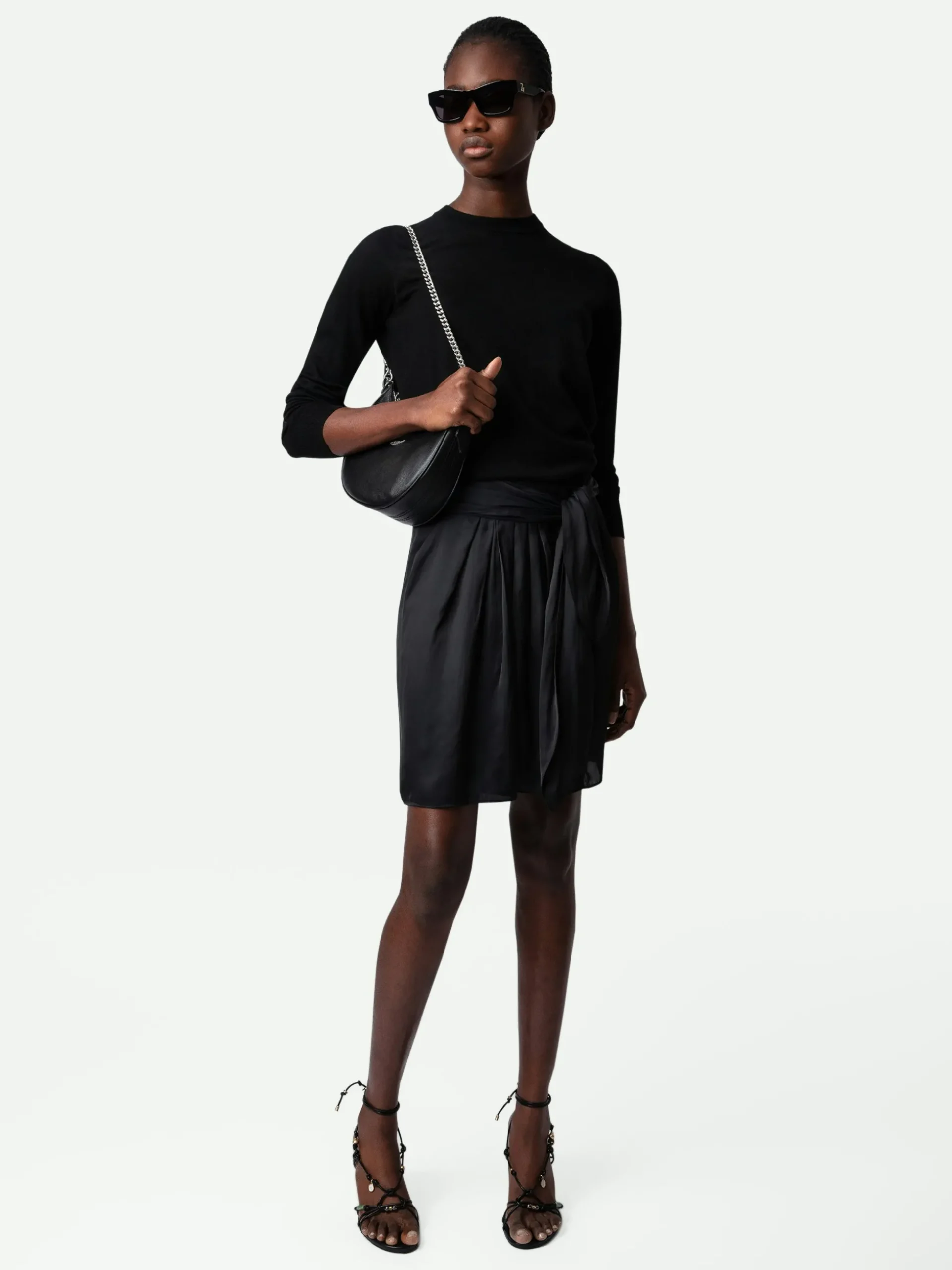 joji_satin_skirt_0.webp Zadig&Voltaire Joji Satin Skirt Black Best