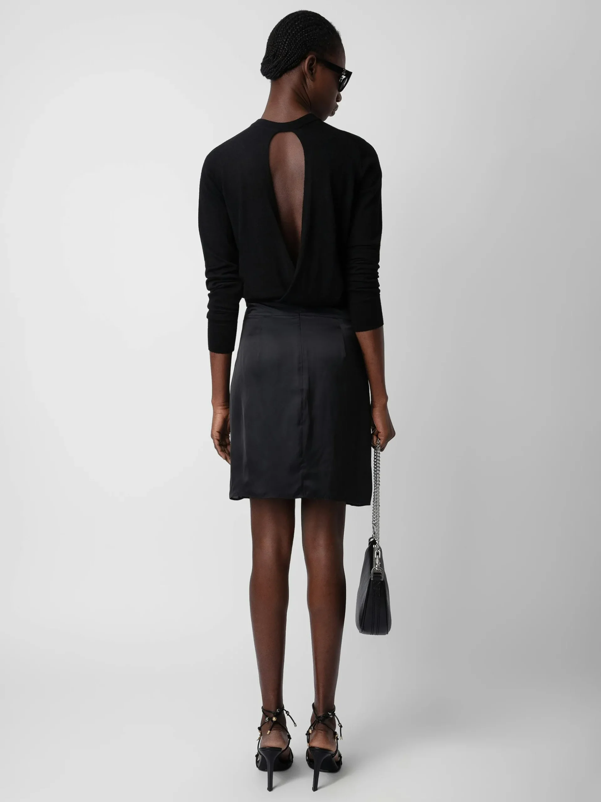 joji_satin_skirt_1.webp Zadig&Voltaire Joji Satin Skirt Black Best