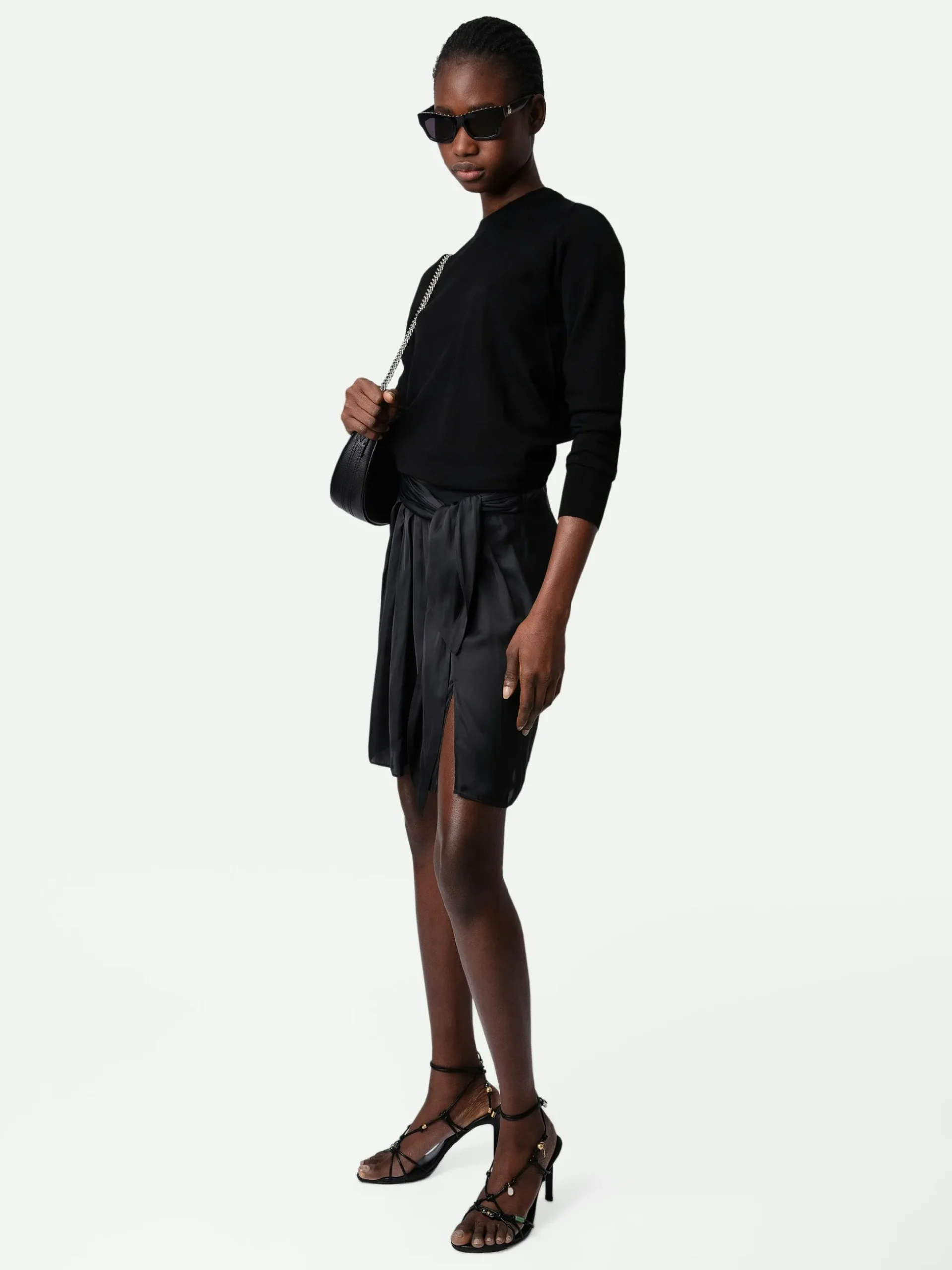 joji_satin_skirt_4.webp Zadig&Voltaire Joji Satin Skirt Black Best