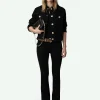 Zadig&Voltaire Kaely Denim Jacket Black Cheap