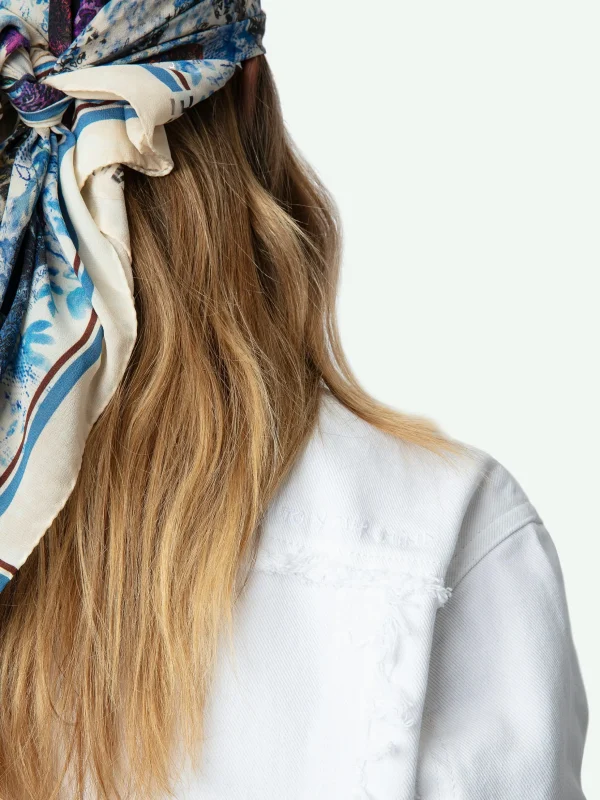 Zadig&Voltaire Kaely Denim Jacket Judo Flash Sale