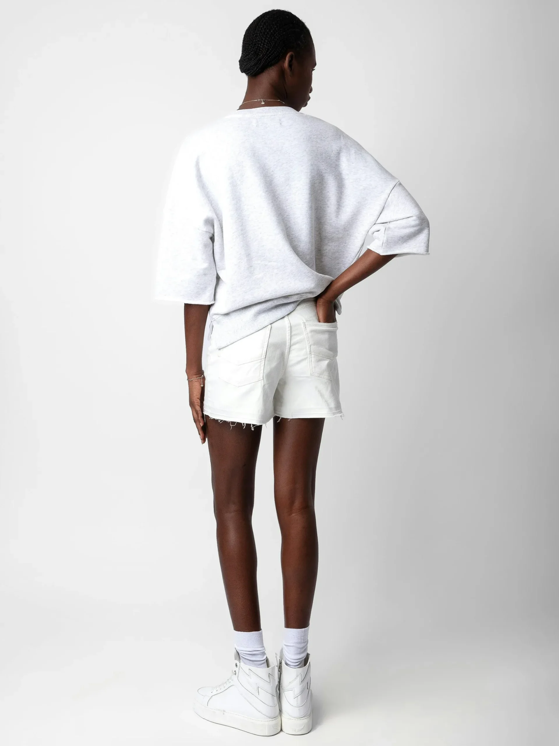 kaly_sweatshirt_1.webp Zadig&Voltaire Kaly Sweatshirt Gris chine clair Clearance
