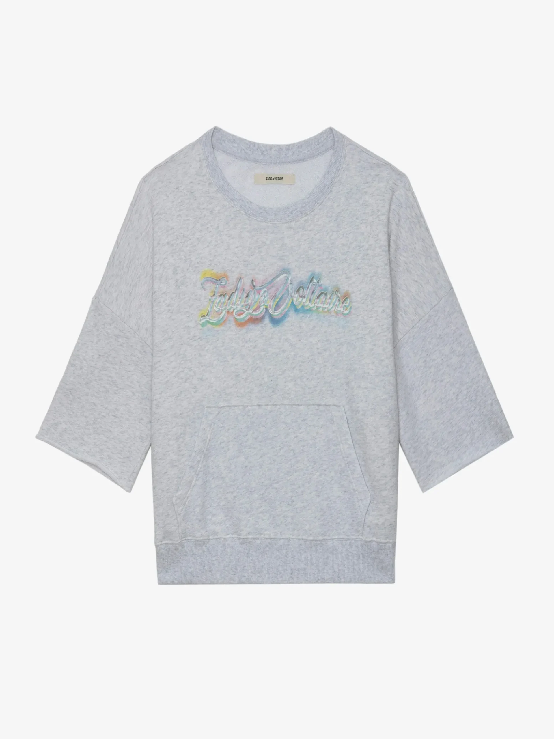kaly_sweatshirt_5.webp Zadig&Voltaire Kaly Sweatshirt Gris chine clair Clearance