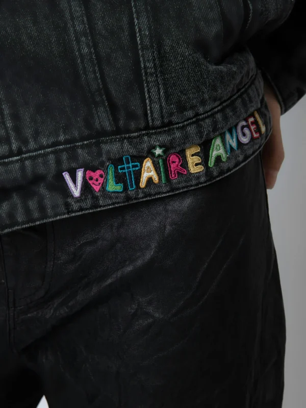 Zadig&Voltaire Kasy Denim Jacket Grey Cheap