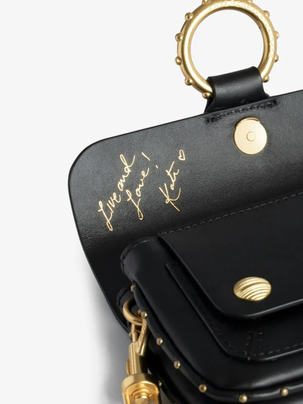 Zadig&Voltaire Kate Wallet Bag Noir gold Cheap