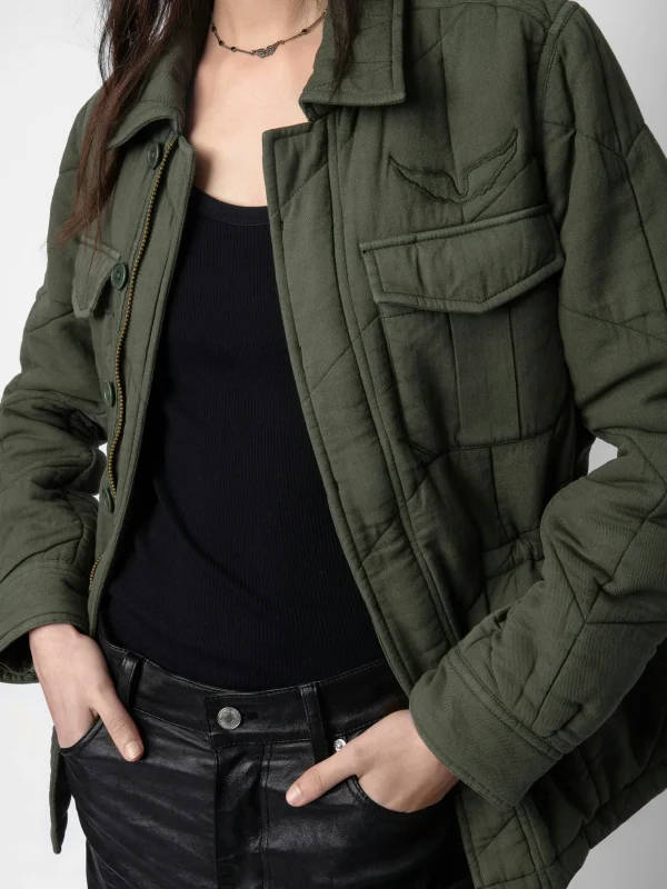 Zadig&Voltaire Kayak Jacket Kaki Fashion