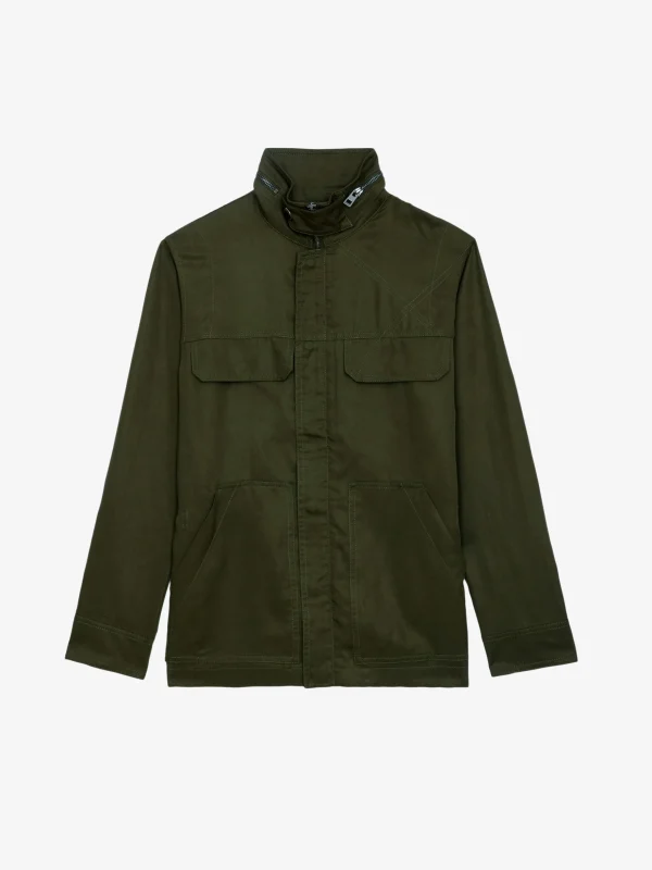Zadig&Voltaire Kayaka Military Jacket Wakame Hot
