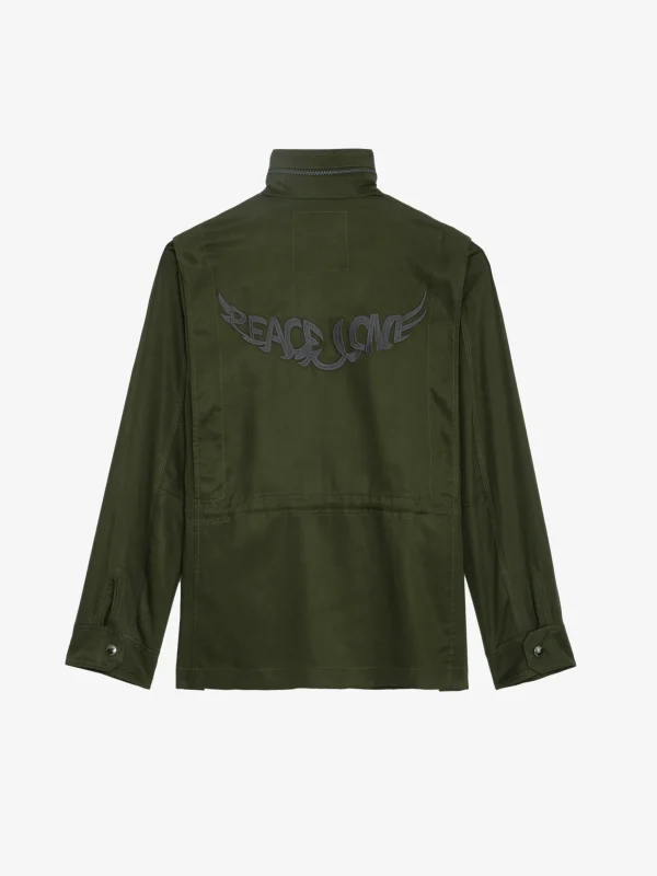 Zadig&Voltaire Kayaka Military Jacket Wakame Hot