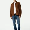 Zadig&Voltaire Kuba Suede Jacket Cognac Fashion