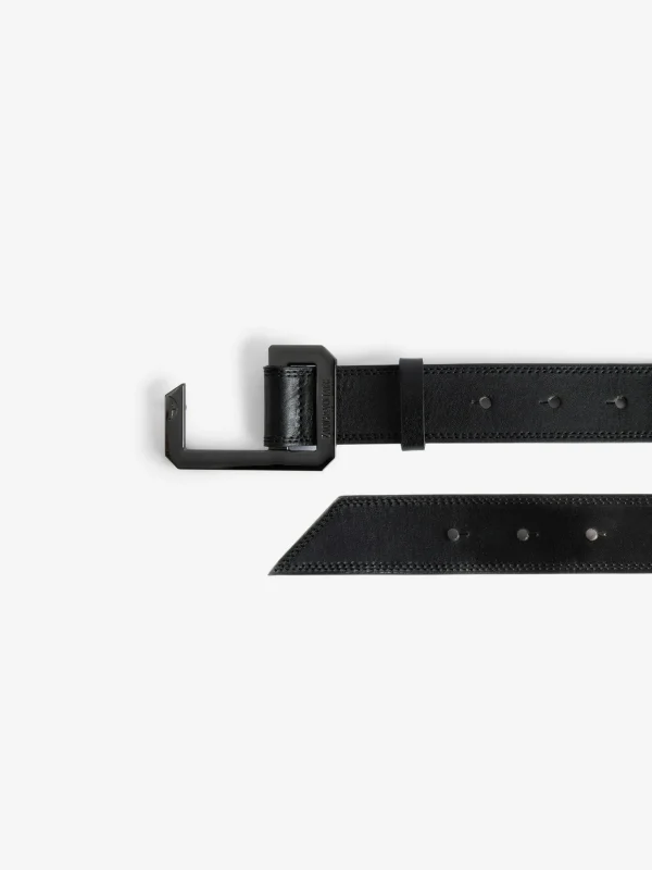 Zadig&Voltaire La Cecilia Belt Black Cheap