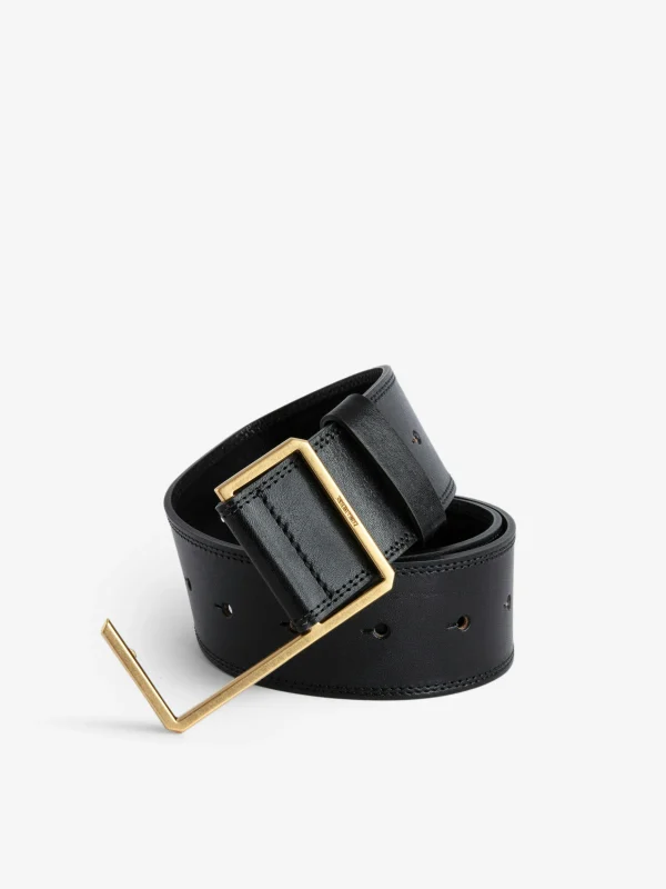 Zadig&Voltaire La Cecilia Obsession Belt Black Fashion