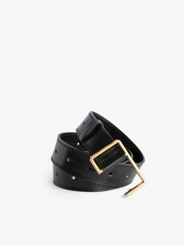 Zadig&Voltaire La Cecilia Obsession Belt Black Hot