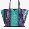 Zadig&Voltaire Le Borderline Embossed Metallic Bag Glow New