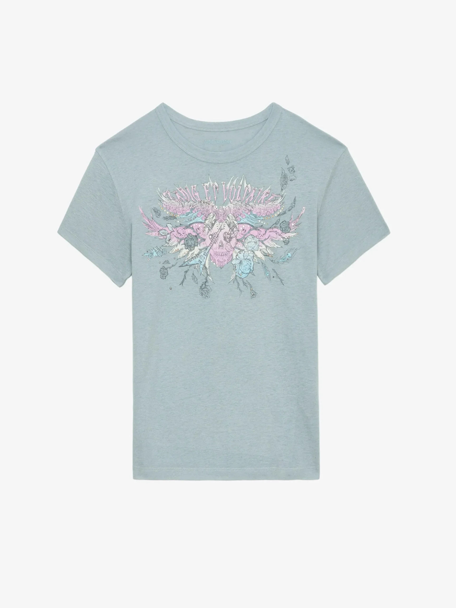 marta_concert_diamant_tshirt_5.webp Zadig&Voltaire Marta Concert Diamanté T-shirt Oyster Outlet