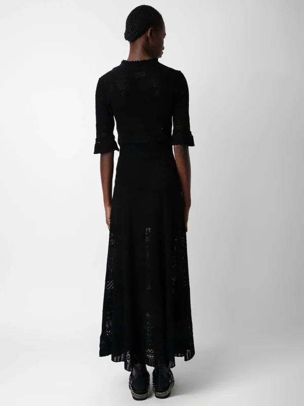 Zadig&Voltaire Memphis Dress Black Clearance
