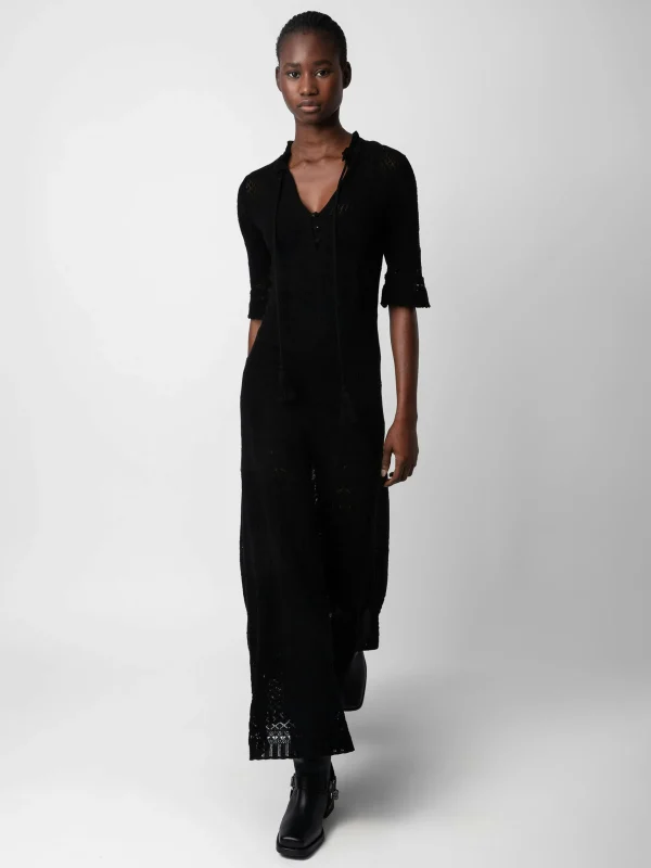 Zadig&Voltaire Memphis Dress Black Clearance