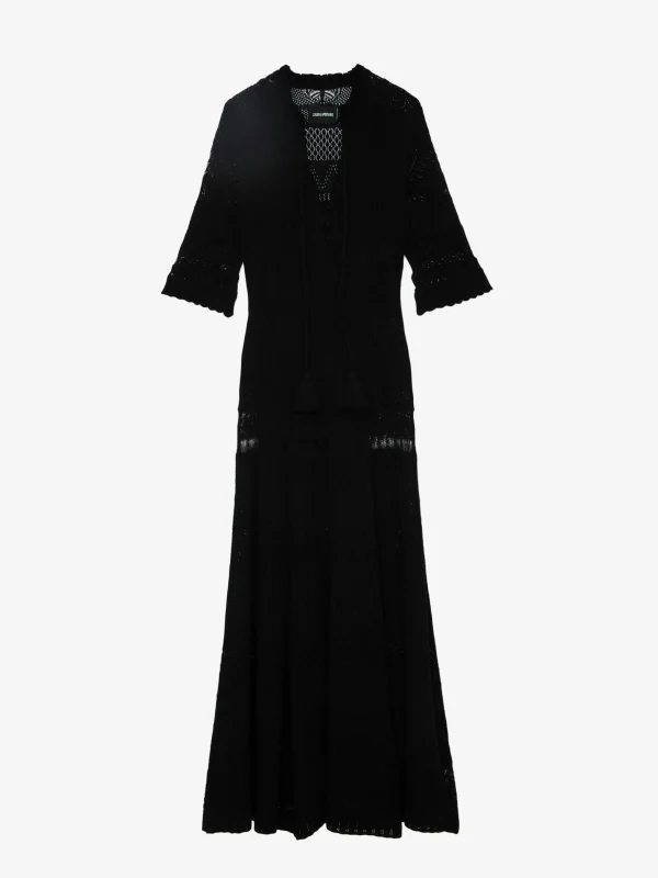 Zadig&Voltaire Memphis Dress Black Clearance