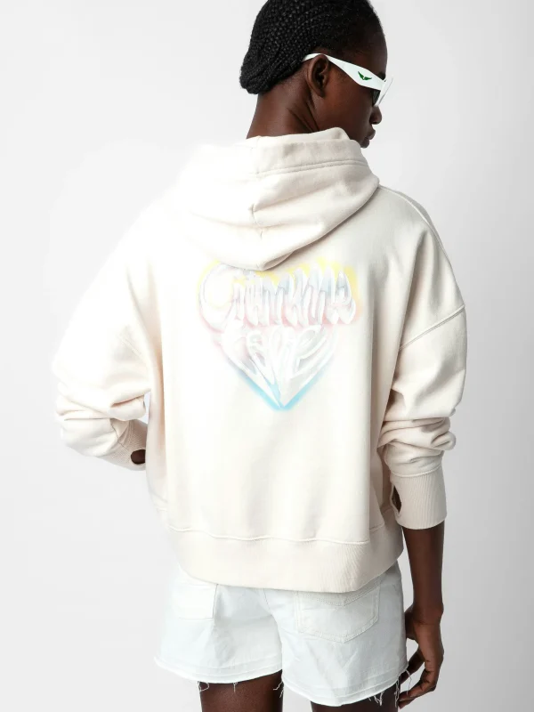 Zadig&Voltaire Mia Gimme Love Sweatshirt Petale Online