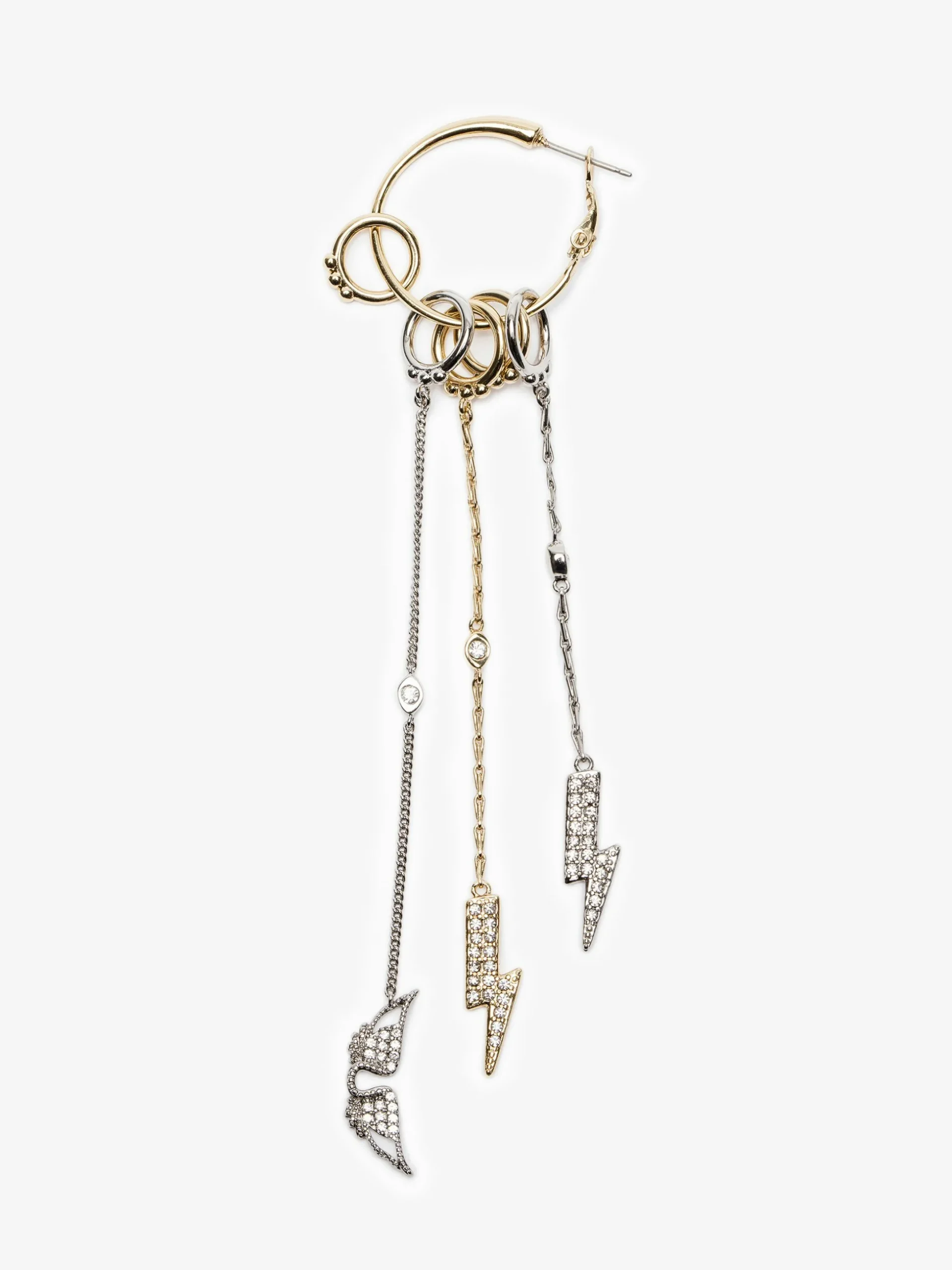 mila_flash_single_earring_0.webp Zadig&Voltaire Mila Flash Single Earring Shiny gold Cheap