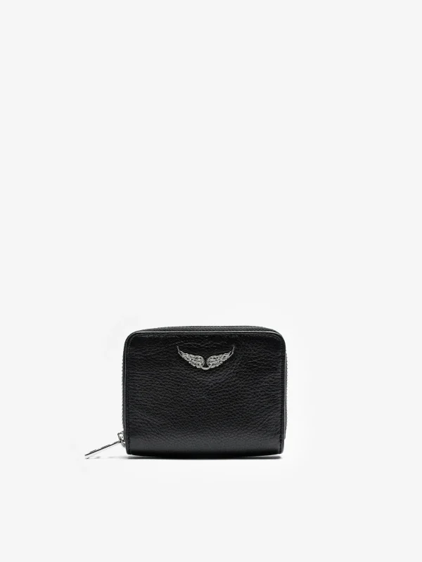Zadig&Voltaire Mini ZV Wallet Black Flash Sale