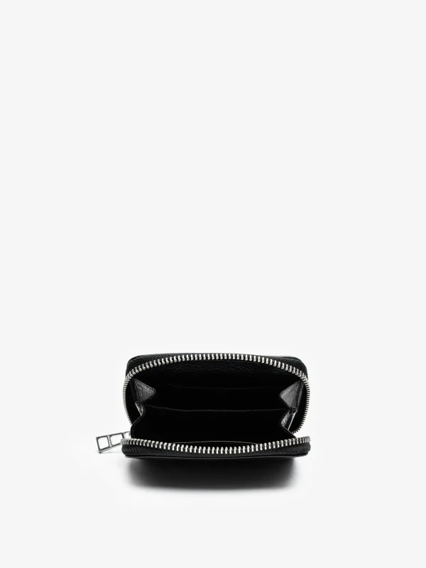 Zadig&Voltaire Mini ZV Wallet Black Flash Sale