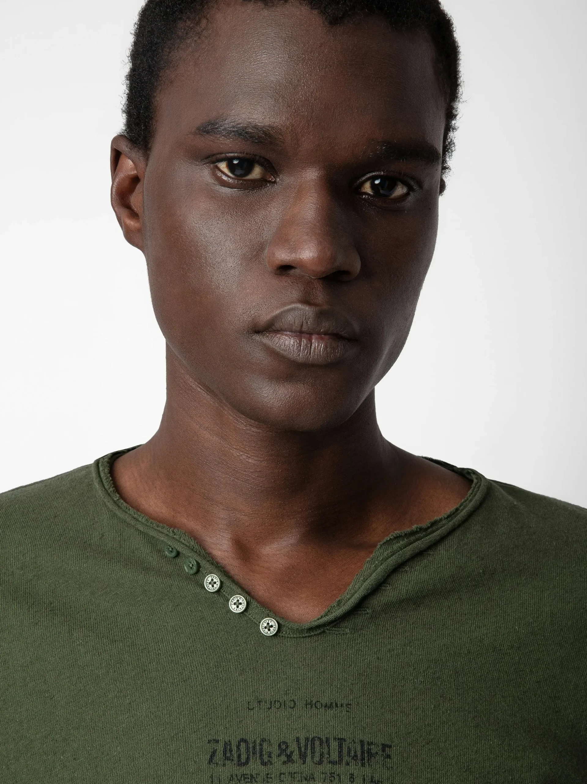monastir_henley_tshirt_3.webp Zadig&Voltaire Monastir Henley T-shirt Used kaki Cheap