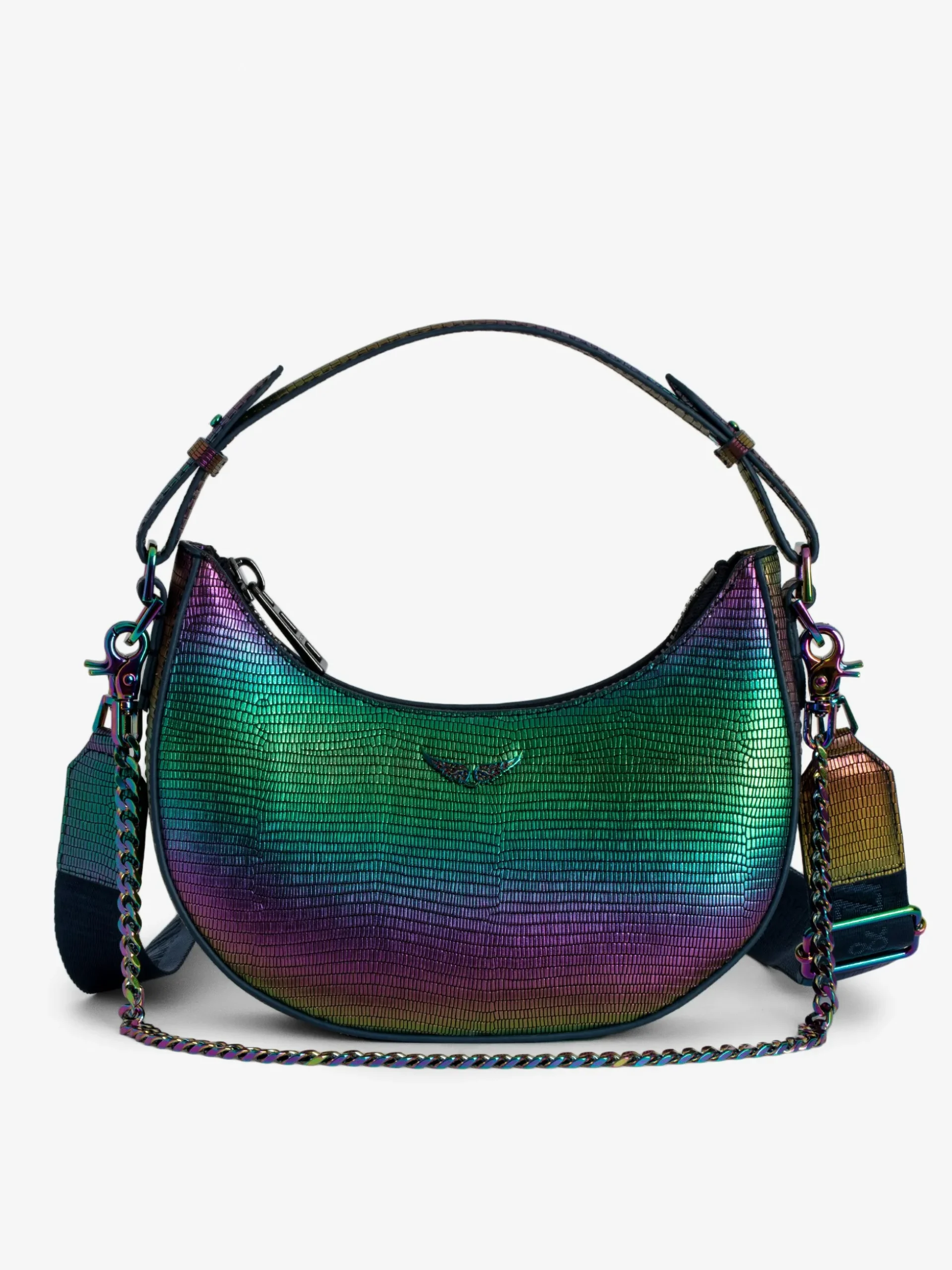 moonrock_metallic_embossed_bag_0.webp Zadig&Voltaire Moonrock Metallic Embossed Bag Rainbow Outlet