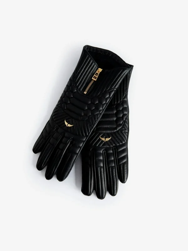 Zadig&Voltaire Out Of Hands Gloves Black Store