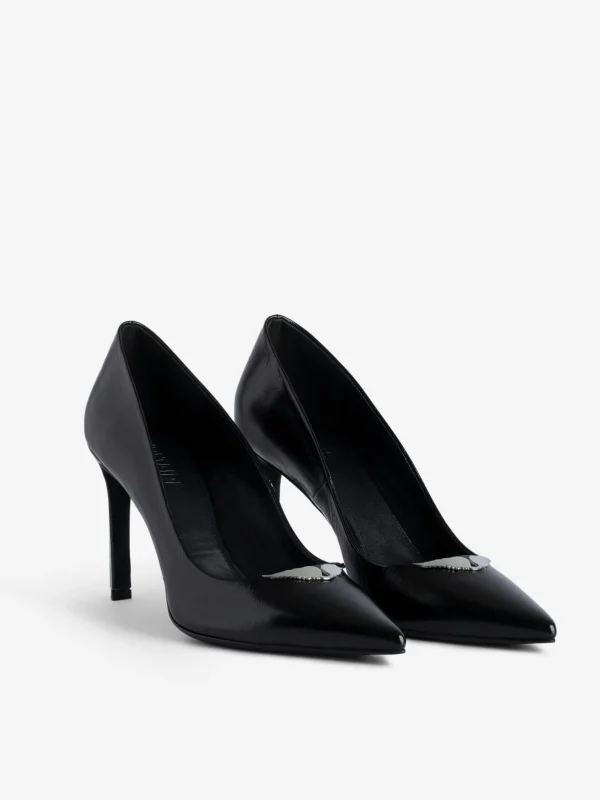 Zadig&Voltaire Perfect Court Shoes Black Cheap