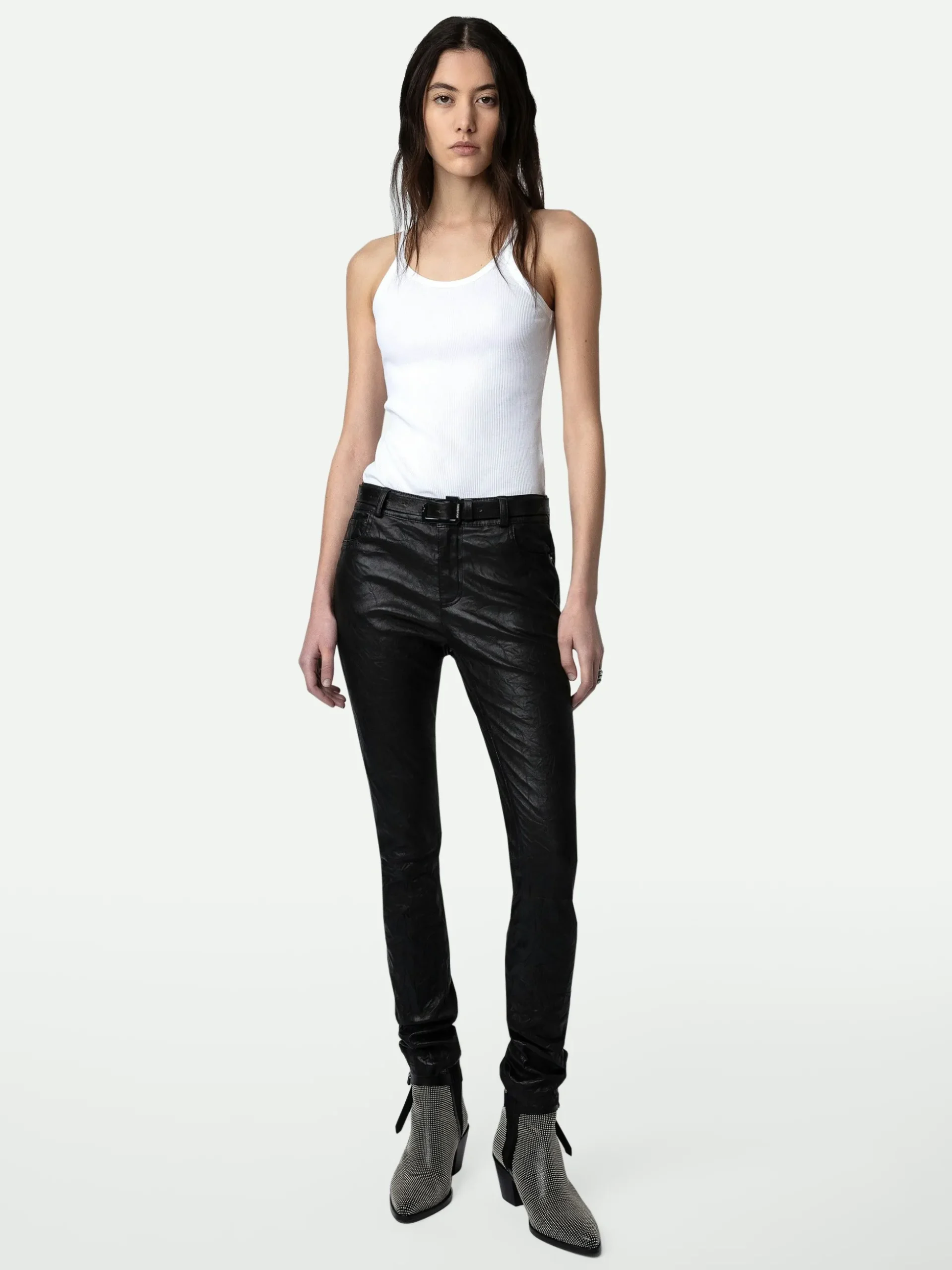 phlame_crinkled_leather_pants_4.webp Zadig&Voltaire Phlame Crinkled Leather Pants Black Store