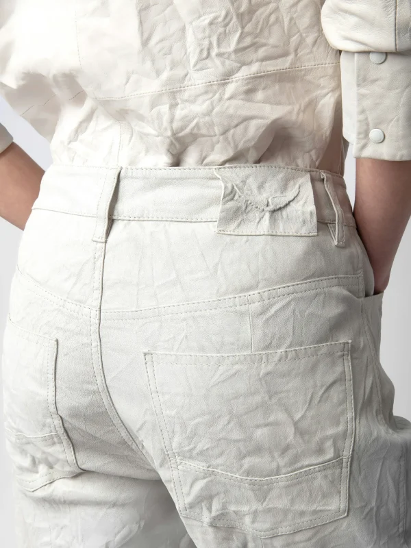 Zadig&Voltaire Pistol Crinkled Leather Pants Judo Shop