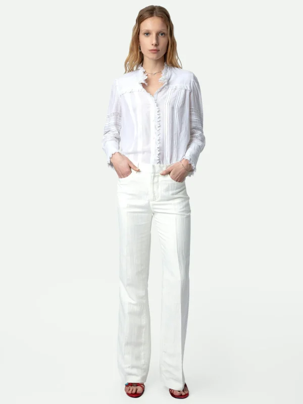 Zadig&Voltaire Pistol Pants White Cheap