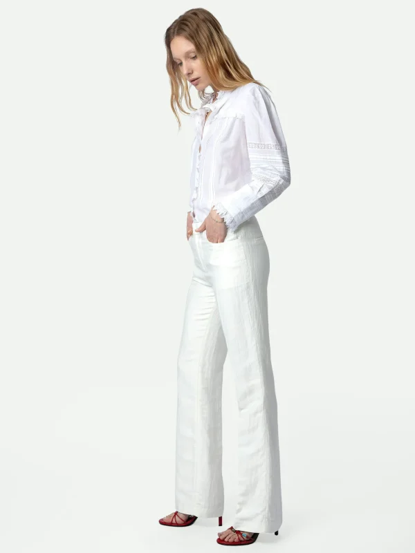 Zadig&Voltaire Pistol Pants White Cheap