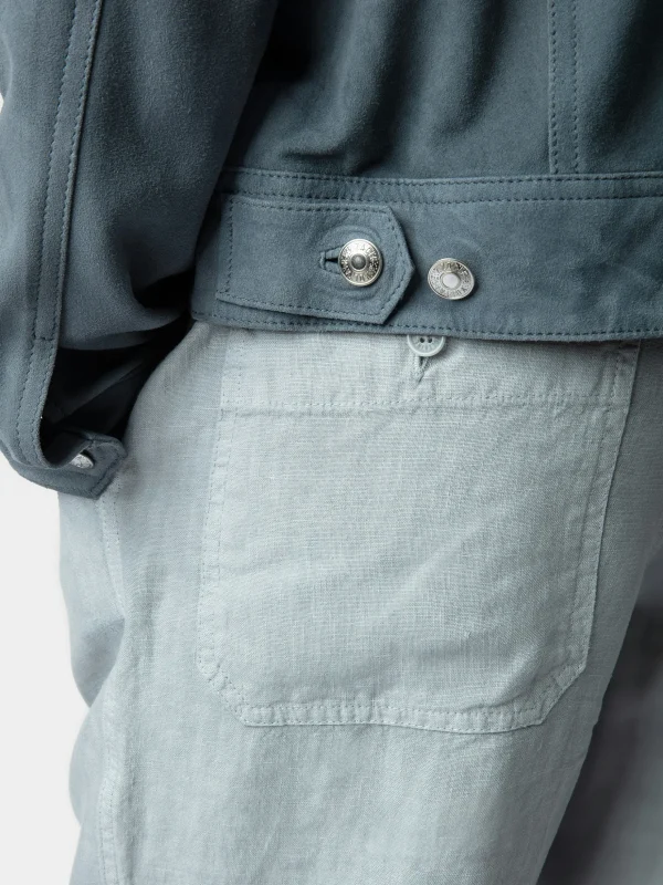 Zadig&Voltaire Pixel Linen Pants Ciel Discount