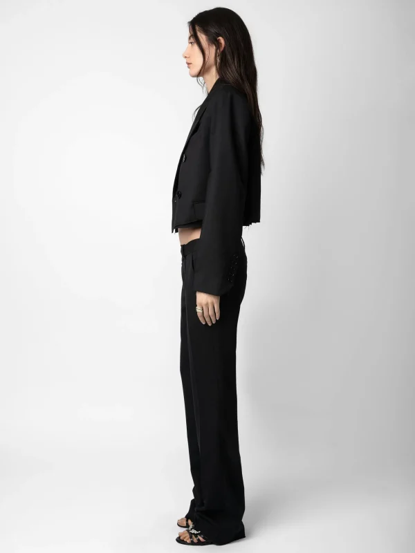 Zadig&Voltaire Poxy Pants Black Outlet