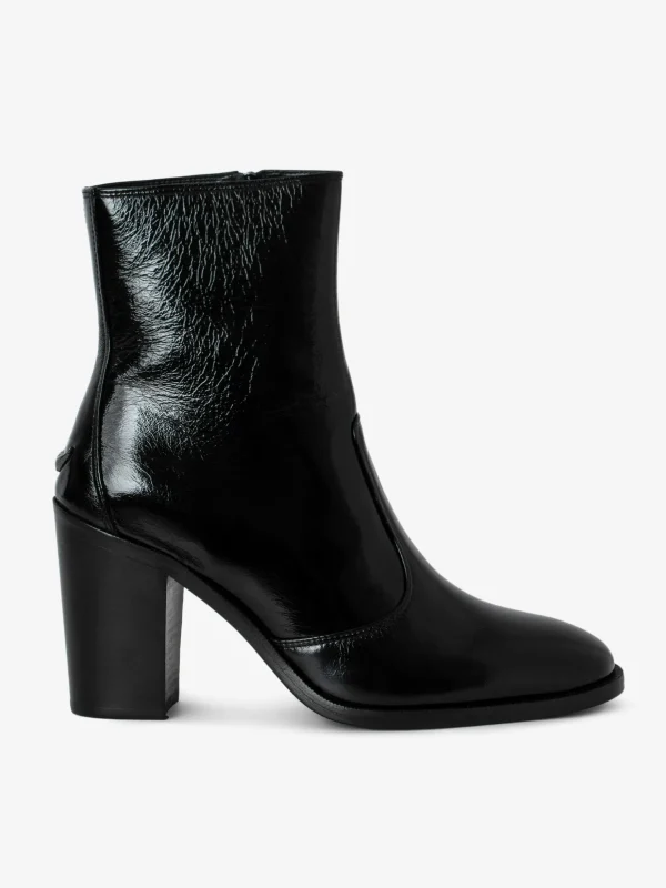 Zadig&Voltaire Preiser Ankle Boots Black Hot