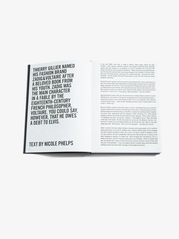 Zadig&Voltaire "Zadig&Voltaire: Established 1997 In Paris" Book - English Version Grey Cheap