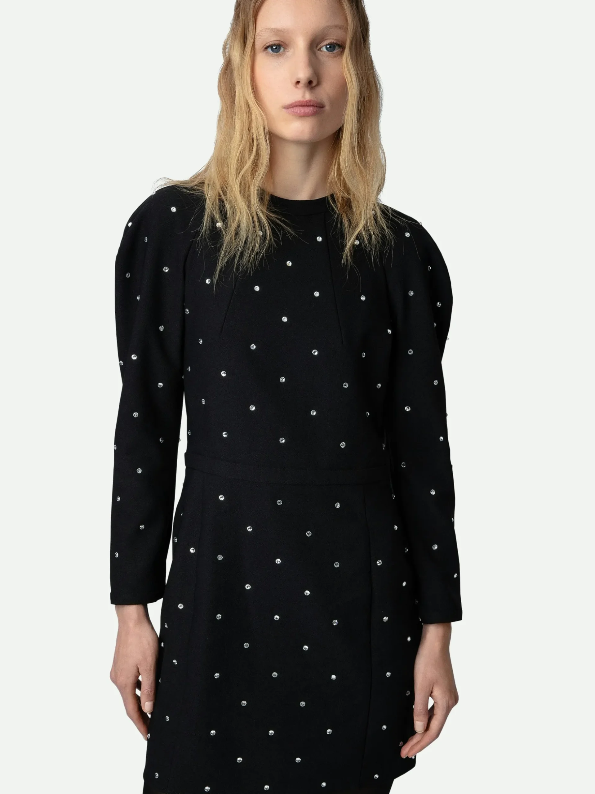 racia_diamant_dress_4.webp Zadig&Voltaire Racia Diamanté Dress Black Online
