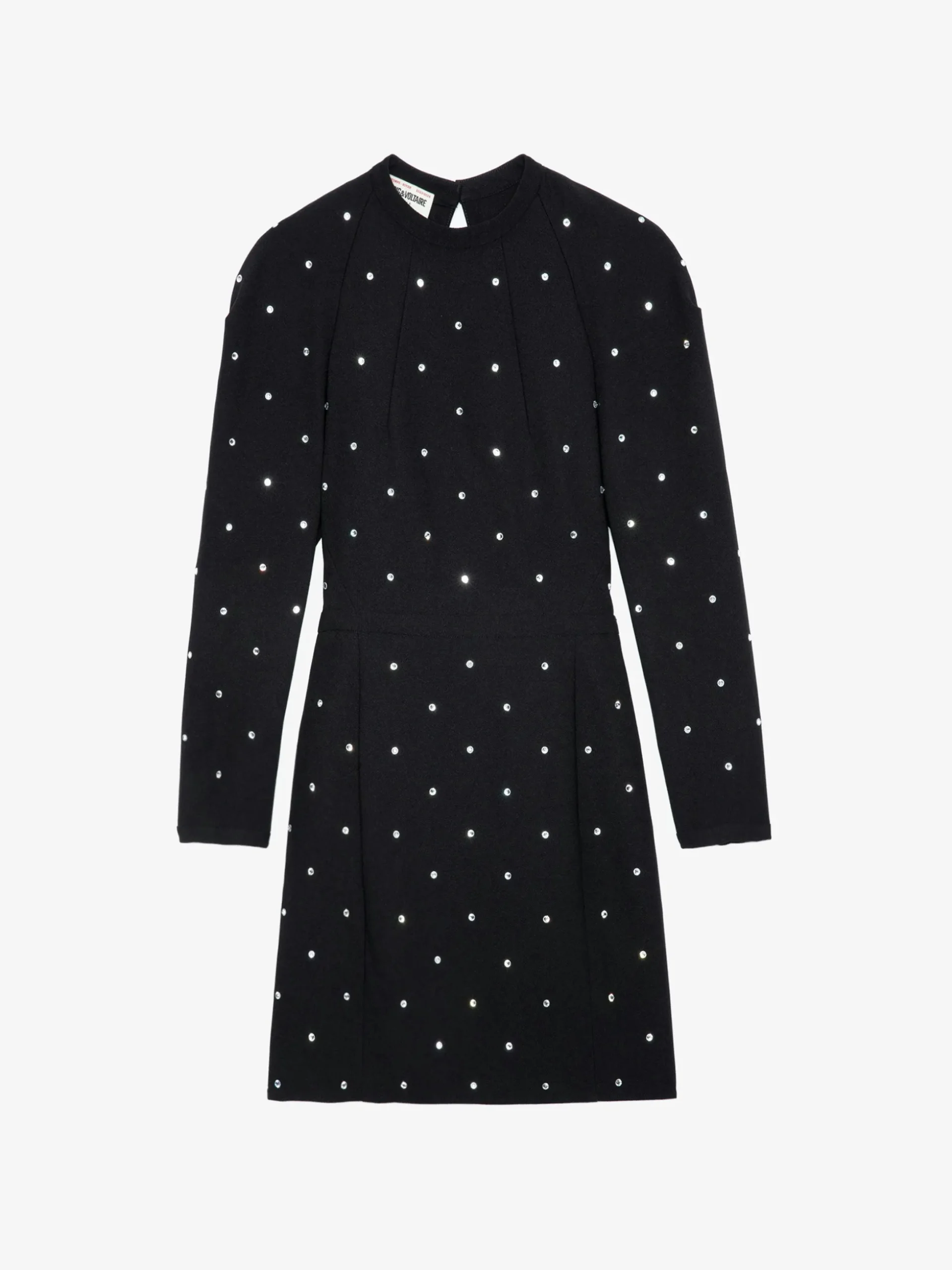 racia_diamant_dress_5.webp Zadig&Voltaire Racia Diamanté Dress Black Online